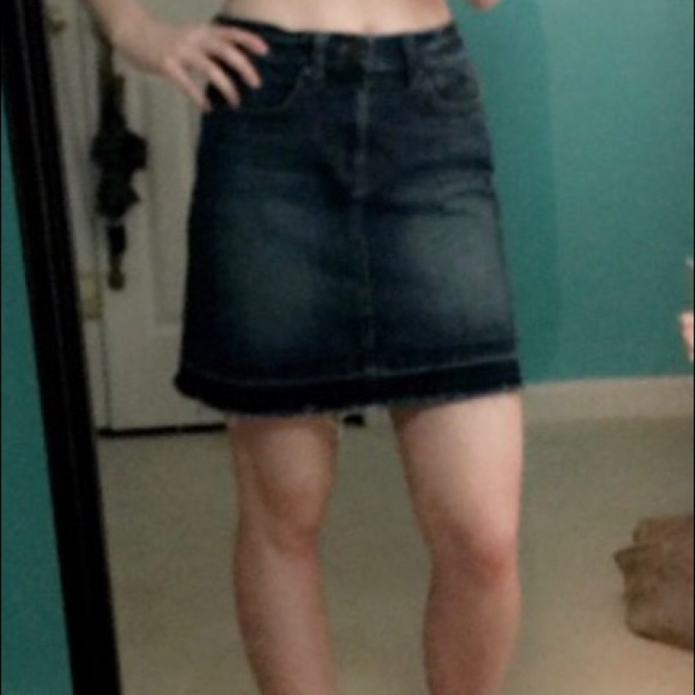 Denim skirt
